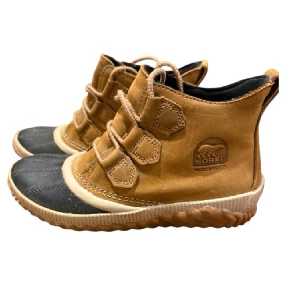 SOREL Cheyanne II Waterproof Duck Boots Tan & Black | NWOT | Size 6.5 - Picture 2 of 4